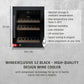 Cantinetta frigo di design massimo di 12 bottiglie 1 zona di temperatura Caso WineExclusive 12