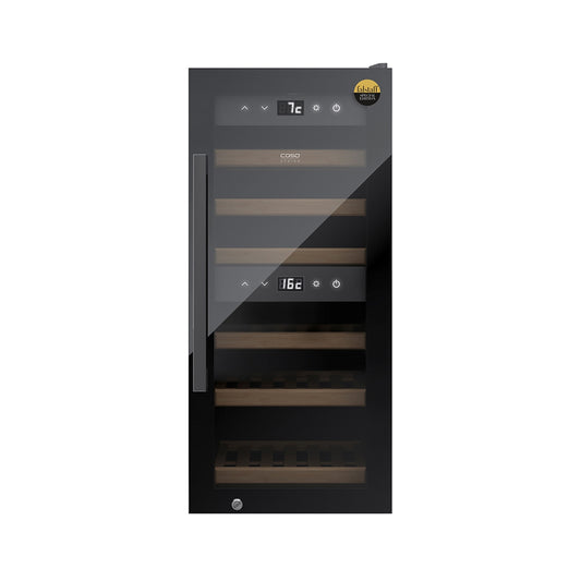 Caso Cantinetta frigo di design, per un massimo di 24 bottiglie, 2 zone di temperatura WineExclusive 24 Smart