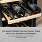 Caso Cantinetta frigo di design, per un massimo di 24 bottiglie, 2 zone di temperatura WineExclusive 24 Smart