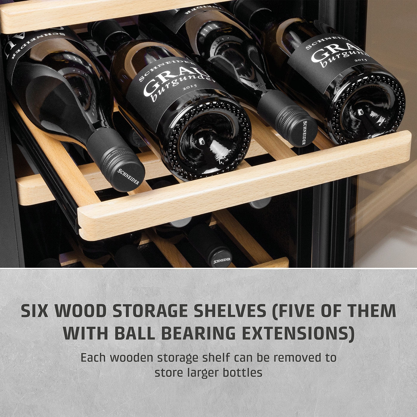 Caso Cantinetta frigo di design, per un massimo di 24 bottiglie, 2 zone di temperatura WineExclusive 24 Smart