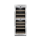 Caso Cantinetta frigo di design massimo 38 bottiglie, 2 zone di temperatura WineComfort 380 Smart