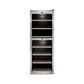 Caso Cantinetta frigo di design massimo 126 bottiglie 2 zone di temperatura WineComfort 1260 Smart