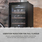 Caso Cantinetta frigo di design massimo 180 bottiglie 2 zone di temperatura WineExclusive 180 Falstaff