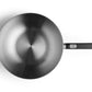 Woll Logic Steel Wok Ø 30 cm senza PFAS acciaio inox 18/10 manico rimovibile salva spazio