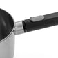 Woll Logic Steel Casseruola Ø 18 senza PFAS acciaio inox 18/10 manico rimovibile salva spazio