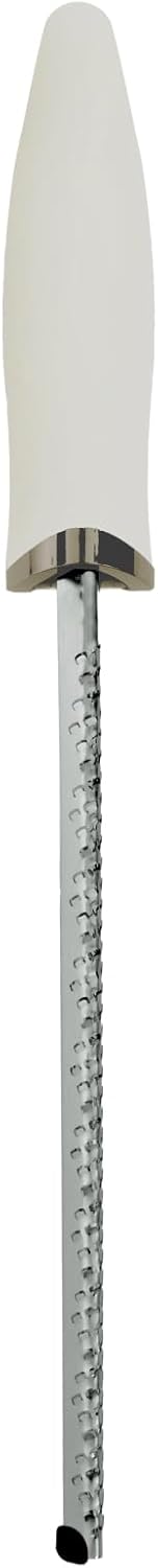 Microplane grattugia zester avorio adatta per scorze d'agrumi, formaggi duri, zenzero, cioccolata, spezie 46323E
