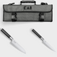 KAI Wasabi Black Limited Edition Set 2025 – Santoku × Coltello multiuso × Borsa per coltelli KAI