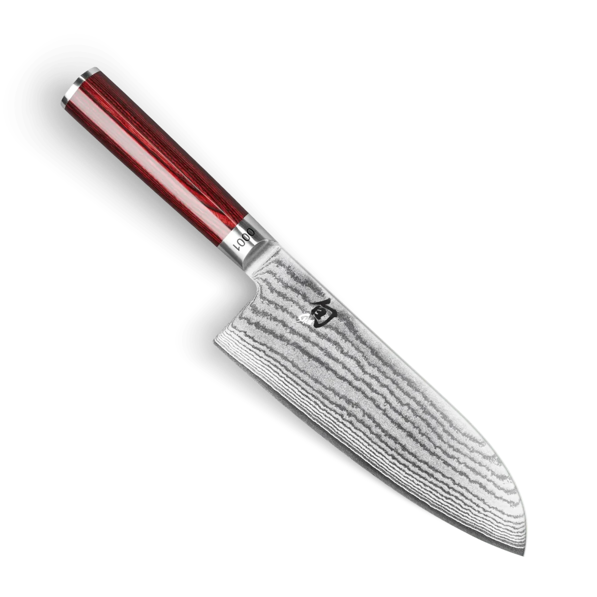 Kai Shun Edizione limitata Grande Santoku rosso cm 19 DM-0717RD