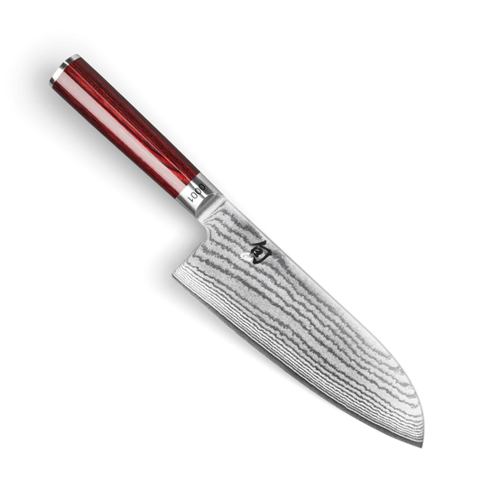 Kai Shun Edizione limitata Grande Santoku rosso cm 19 DM-0717RD