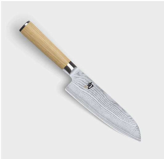 Coltello Kai Shun Damascato Santoku cm.18 il coltello dello chef giapponese DM-0702W