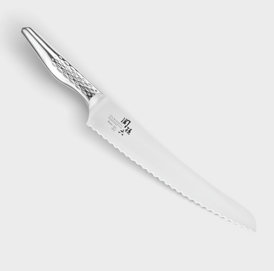 Kai Seki Magoroku Shoso coltello dentato ondulato per pane cm 21 AB-5167