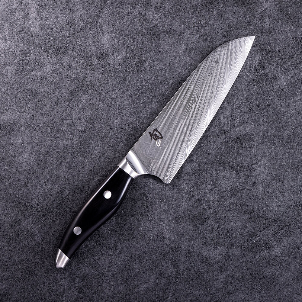 Kai Shun Nagare Black Santoku damascato cm 18 NDC-0702S