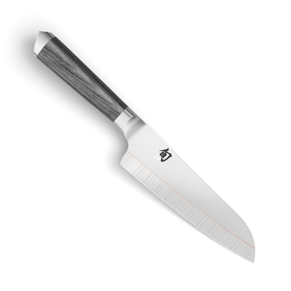 KAI Shun Kagerou Santoku 18 cm – Damascato 71 Strati Red Dot Award 2025 DCC-0702