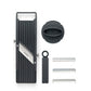 Global Mandolina/Affettaverdure by Benriner con 3 lame intercambiabili e custodia per lame mm 95/cm 34,5 GSL-95/BC GSL-95/BC