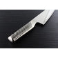 Global Coltello da cucina con lama alveolata G-77 cm 20/33
