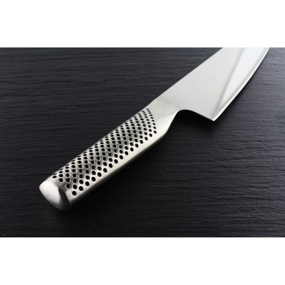 Global Coltello da cucina con lama alveolata G-77 cm 20/33