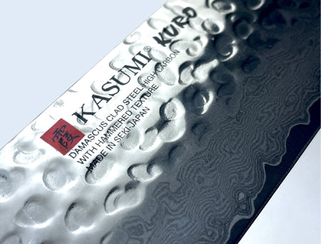 Kasumi Coltello Utility Kuro damasco martellato 15 cm K32015
