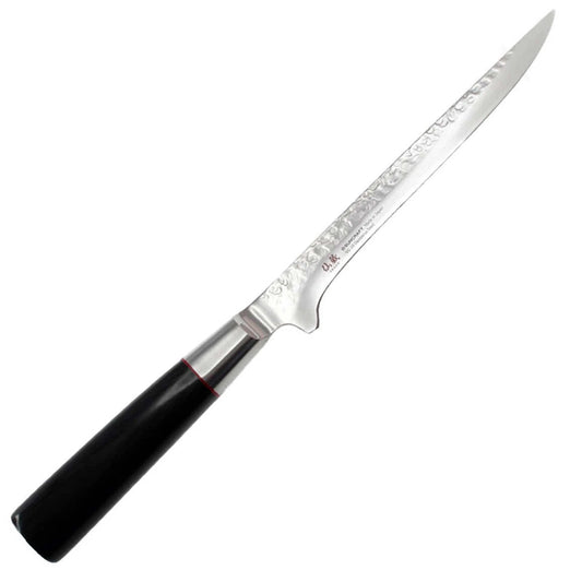 Suncraft SENZO Classic coltello Boning VG-10 17cm Damascato martellato 33 Strati SZ-13
