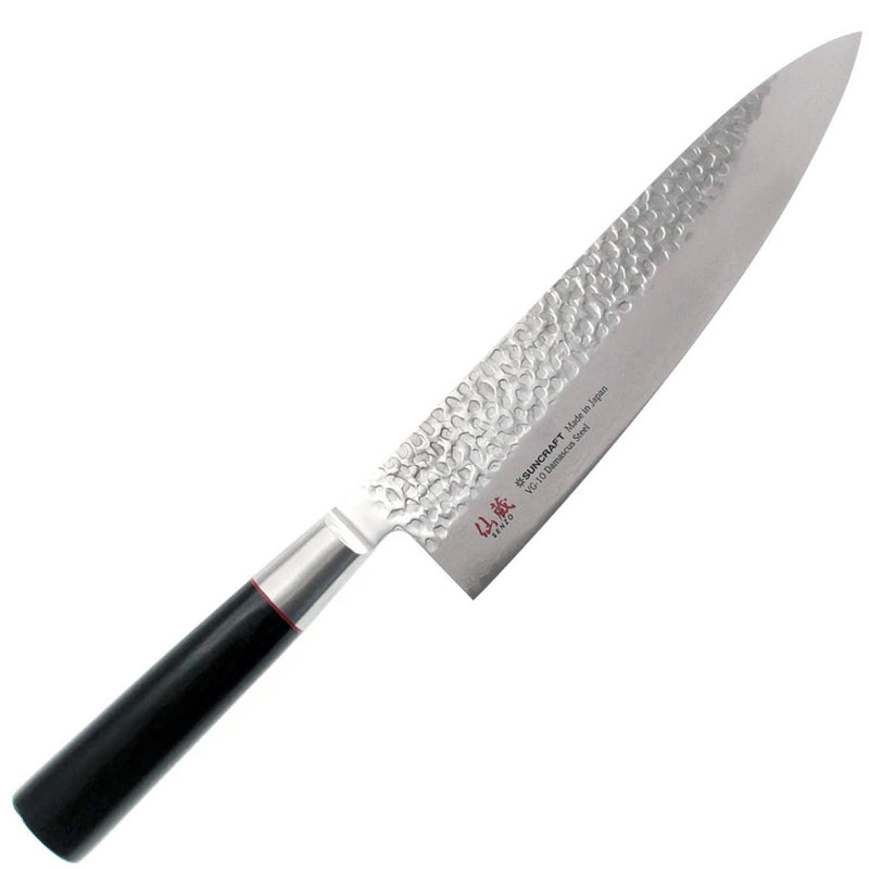 Suncraft SENZO Classic coltello da Chef VG-10 20cm Damascato martellato 22 Strati SZ-05