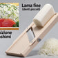 Benriner Super Standard mandolina giapponese con 3 lame intercambiabili BN-5S