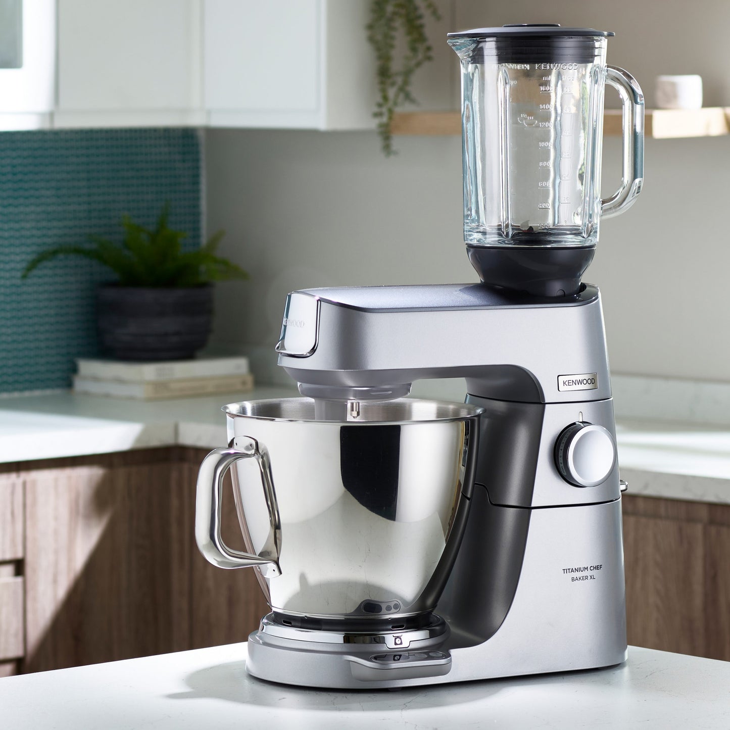 Kenwood Titanium Chef Baker XL Silver KVL85.124SI – Impastatrice Planetaria 7L+5L | Premiata Mister Chef