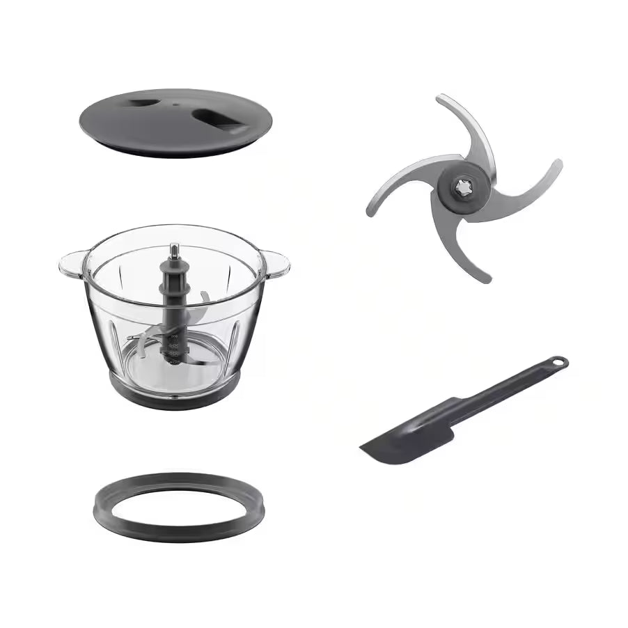 Kenwood Easy Chop+ tritatutto con ciotola di vetro CHP62.400SI