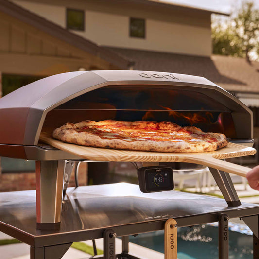 Ooni Koda 2 Max - Forno Pizza a Gas | Superficie 61cm | 3 Pizze in 60 Secondi