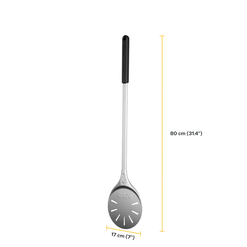 Ooni Pala tonda alluminio adatta per girare la pizza 18 cm UU-P38500