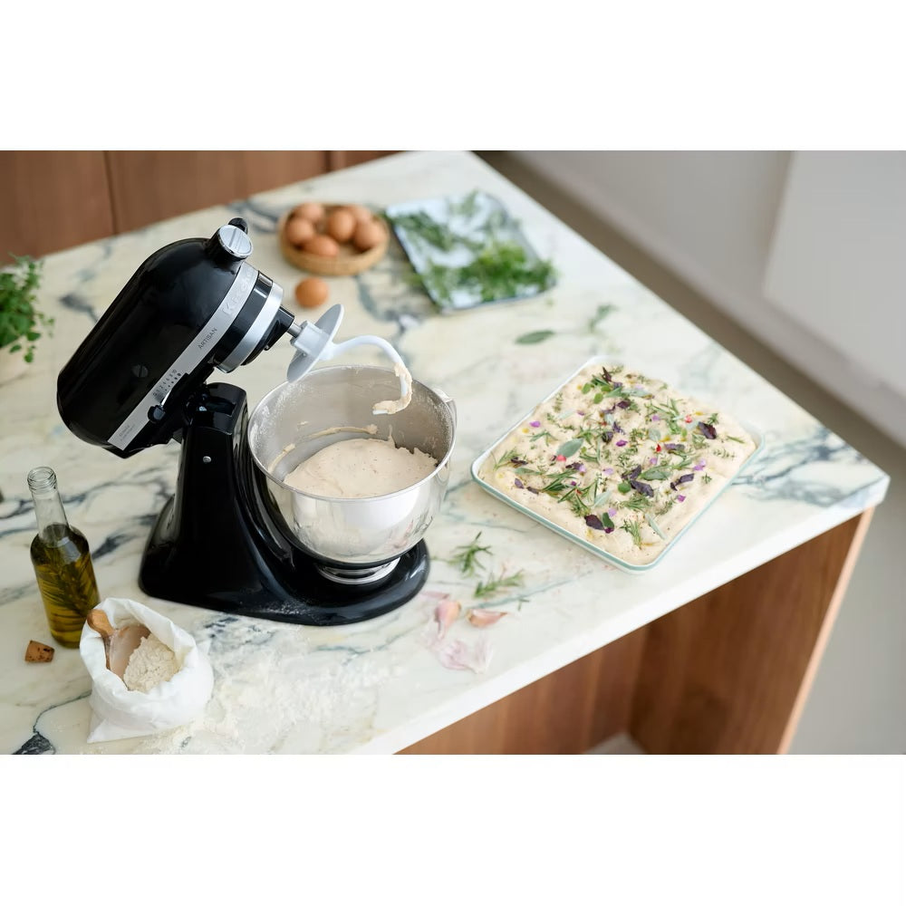 KitchenAid Planetaria Artisan con testa reclinabile 4,8L Nero Onice + Accessori