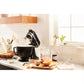 KitchenAid Planetaria Artisan con testa reclinabile 4,8L Nero Onice + Accessori