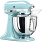 KitchenAid Planetaria Artisan con testa reclinabile 4,8L Blu Ghiaccio + Accessori
