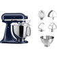 KitchenAid Planetaria Artisan con testa reclinabile 4,8L Blu Inchiostro + Accessori