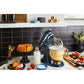 KitchenAid Planetaria Artisan con testa reclinabile 4,8L Blu Inchiostro + Accessori