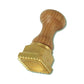 Stampo per ravioli in ottone quadrato festonato per ravioli 45x45 mm con espulsore automatico 124AS45