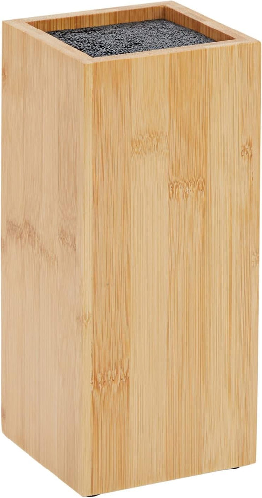 Ceppo universale con setole x coltelli 23x12x12cm bambù 5113280