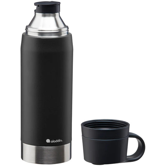 Aladin Caraffa termica CityPark nera bicchiere freddo e caldo 25 ore
