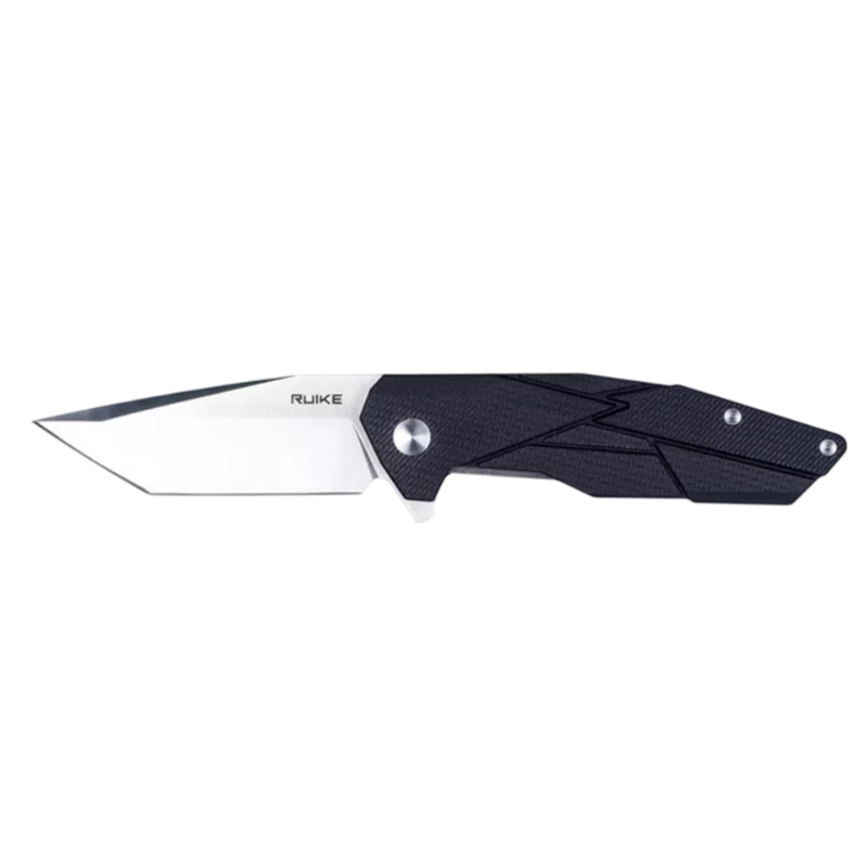 Ruike coltello serramanico apertura Flipper Nero P138-B