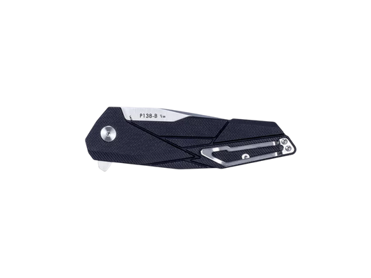 Ruike coltello serramanico apertura Flipper Nero P138-B