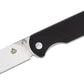 QSP coltello serramanico lama 82 mm in D2 impugnatura G10 nero G-10 QS102-A