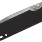 QSP coltello serramanico lama 82 mm in D2 impugnatura G10 nero G-10 QS102-A