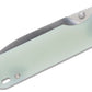 QSP coltello serramanico Parrot lama 82 mm in D2 impugnatura in G-10 QS102-C giada