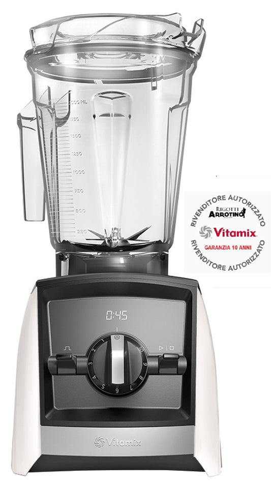 Vitamix Ascent A2300i Power Blender bianco 10 anni di garanzia
