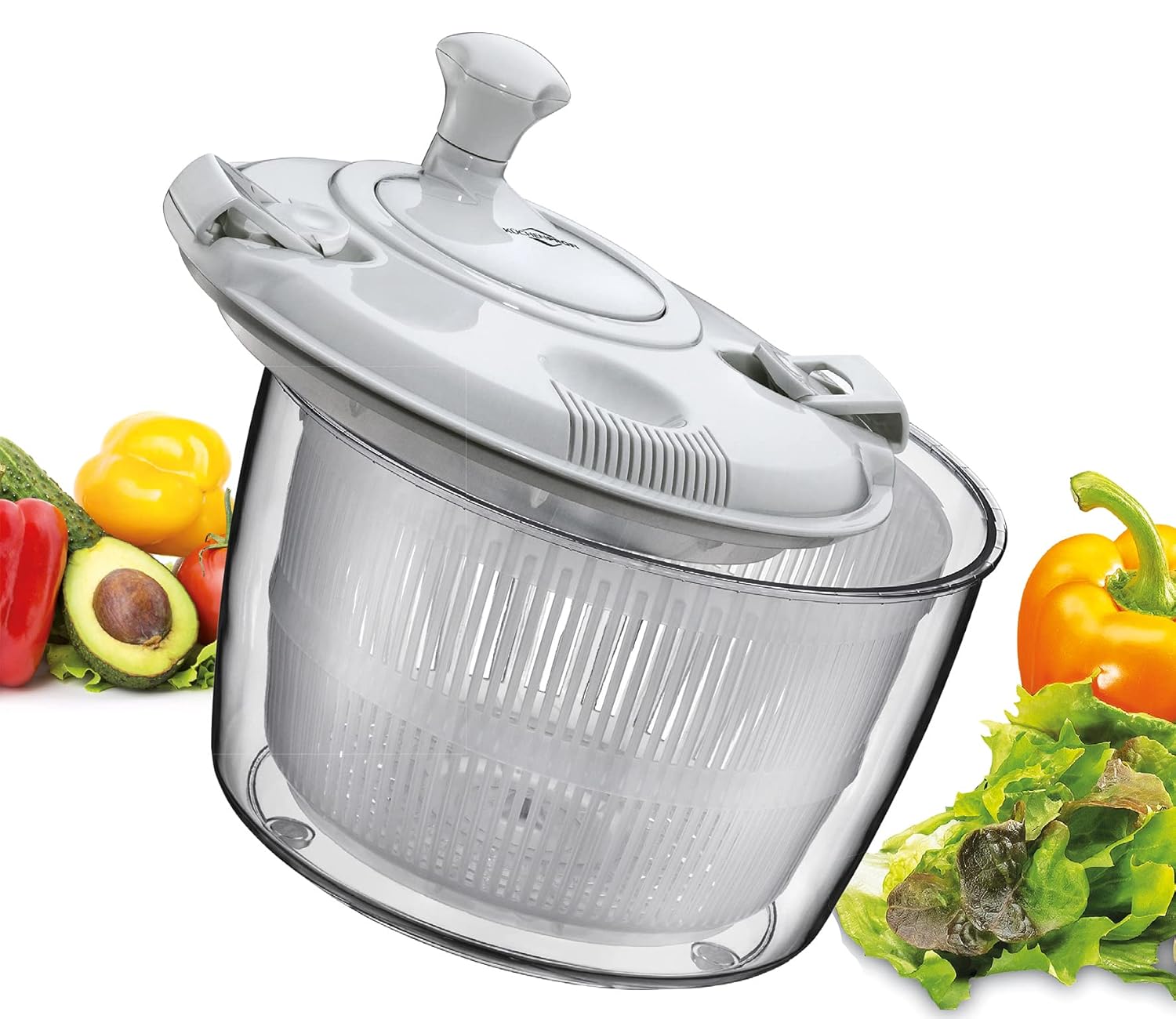 Centrifuga x insalata 20cm a manovella Küchenprofi 2,5L 5112834