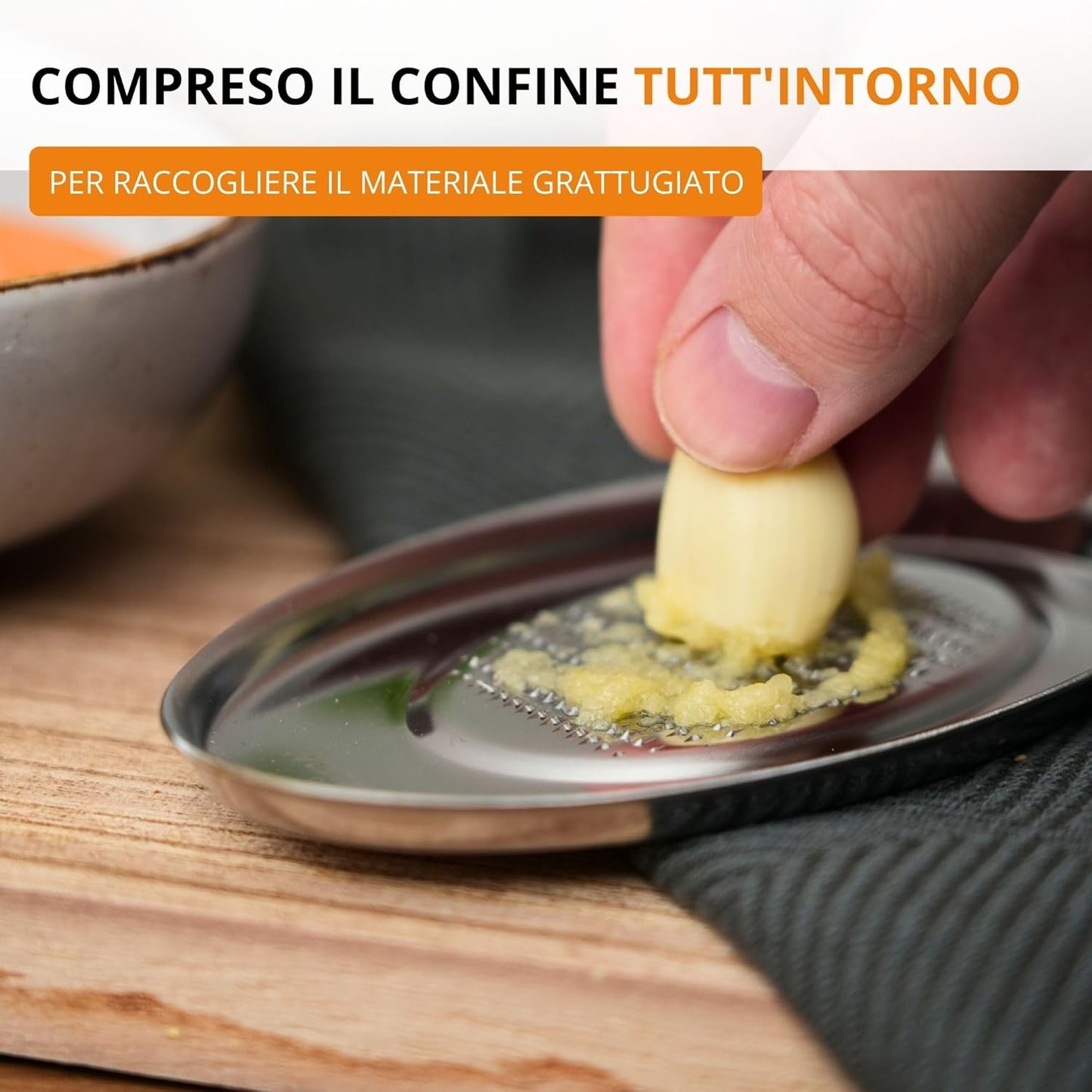 Grattugia zenzero acciaio inossidabile Westmark 04 06 47