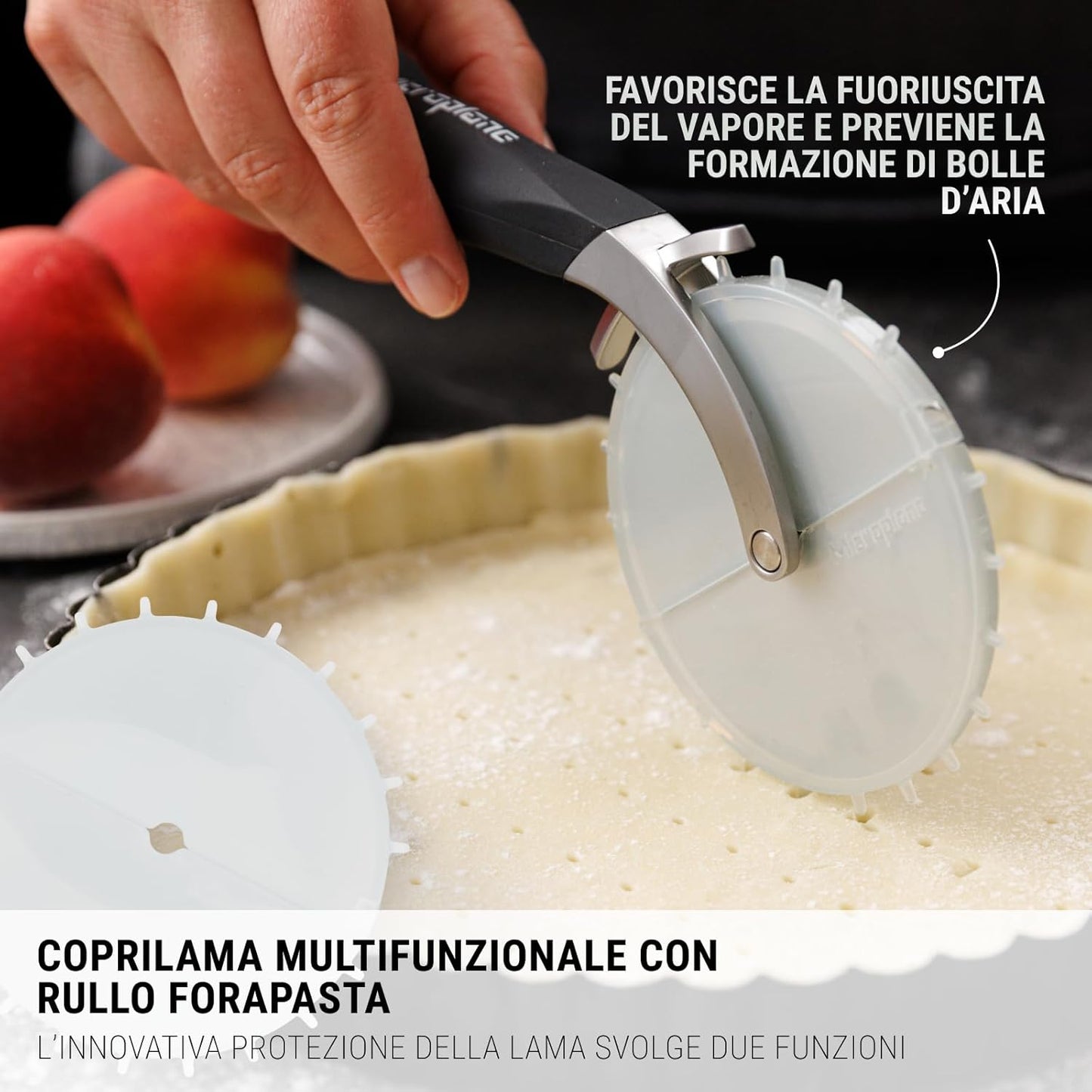 Microplane rotella taglia pizza professionale 48015E