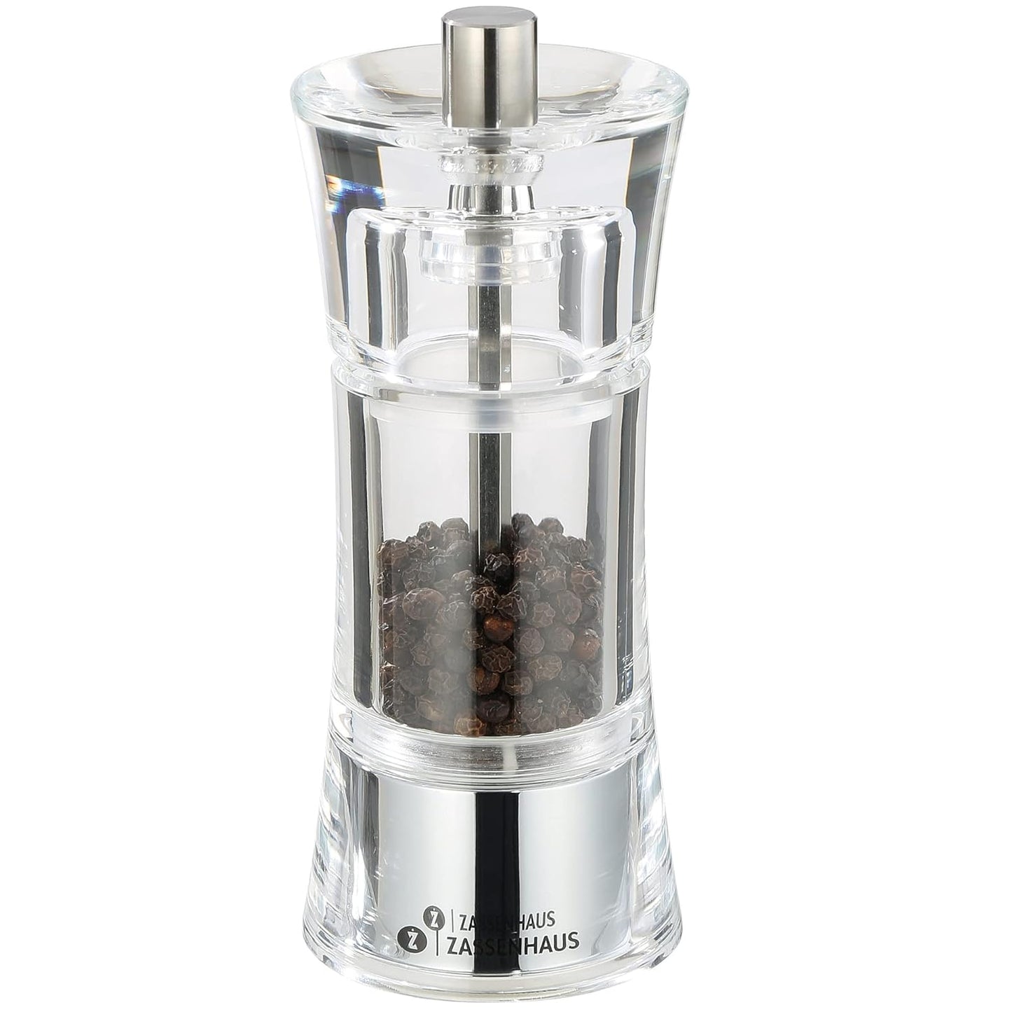 Zassenhaus Set composto da macina pepe e macina sale Aachen da 14 cm.