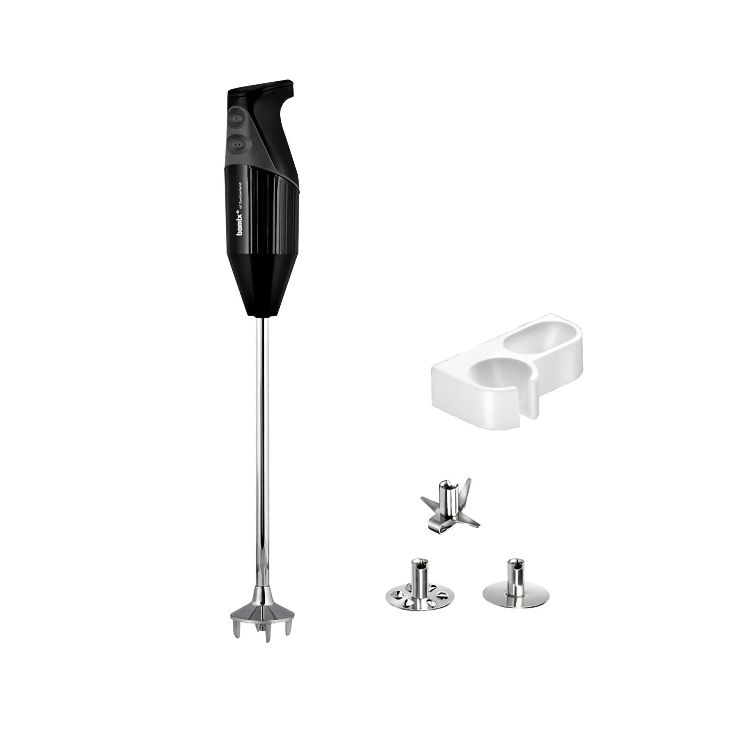 Bamix Gastro PRO-3 nero 350 W - minipimer frullatore a immersione - Garanzia a vita sul motore.