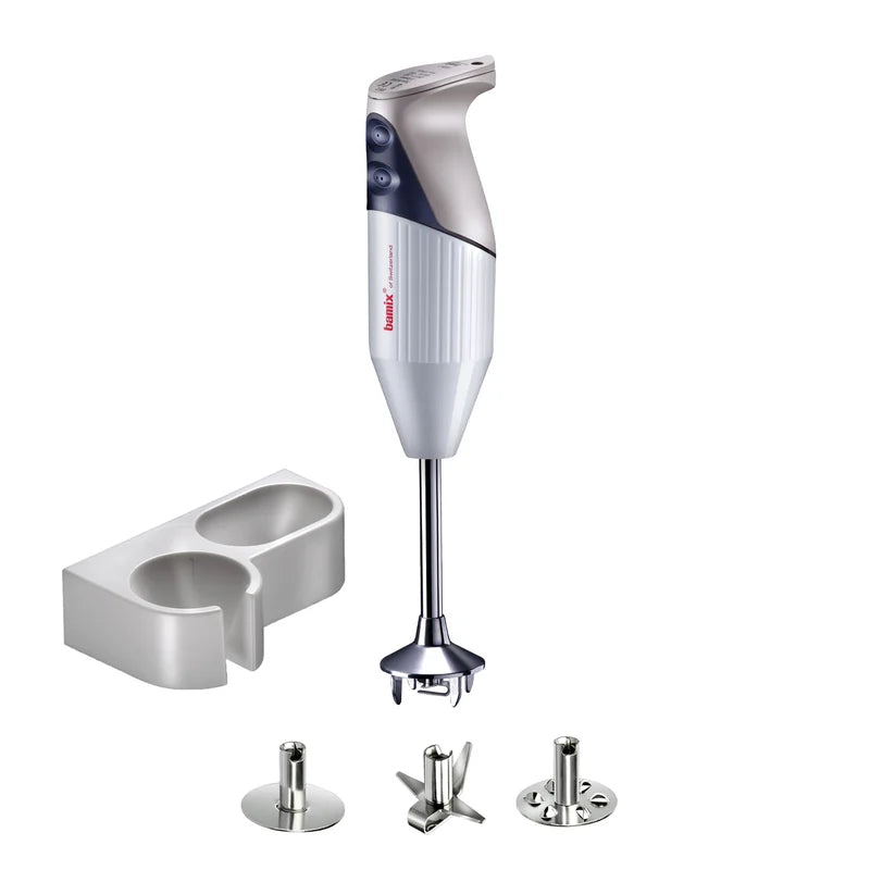 Bamix Mono G200-Gastro Pro-1 - Frullatore ad Immersione Bianco-grigio chiaro