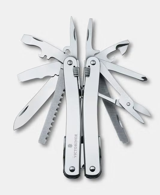 Victorinox Swiss Tool Spirit X con fodero in pelle V-3.02 24.L