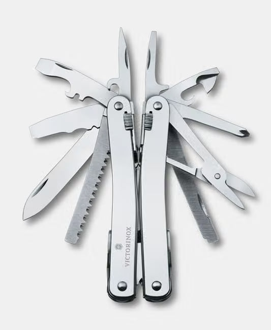 Victorinox Swiss Tool Spirit X con fodero in pelle V-3.02 24.L